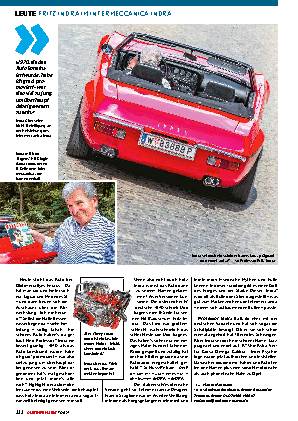 Fritz Indra im Intermeccanica Indra