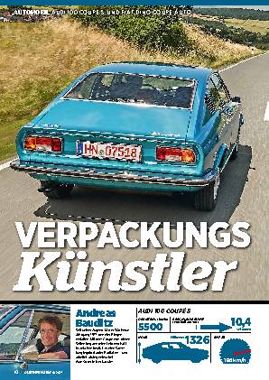 Audi 100 Coupé S und Fiat Dino Coupé Auto