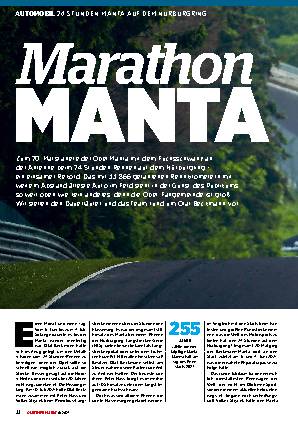 24-Stunden-Manta auf dem Nürburgring