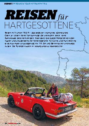 Pyrenäen-Tour im Triumph TR 6