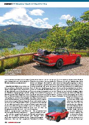 Pyrenäen-Tour im Triumph TR 6