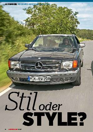 40 Jahre Mercedes-Benz SEC