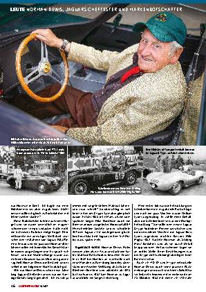 Norman Dewis, Jaguars Cheftester und Markenbotschafter