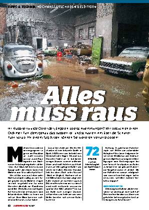 Hochwasserschäden beseitigen