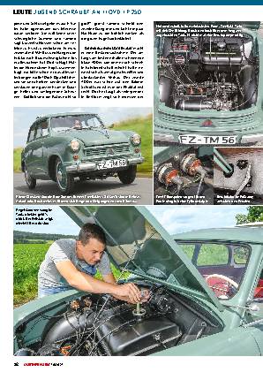 Jugend schraubt an Lloyd LP 250