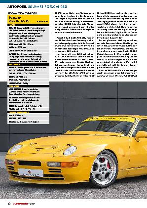 30 Jahre Porsche 968