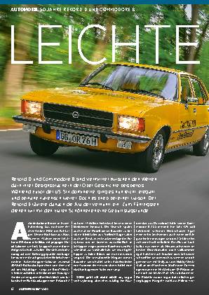 50 Jahre Rekord D und Commodere B