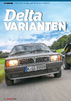 Lancia Delta 1300 und Delta S4 Stradale