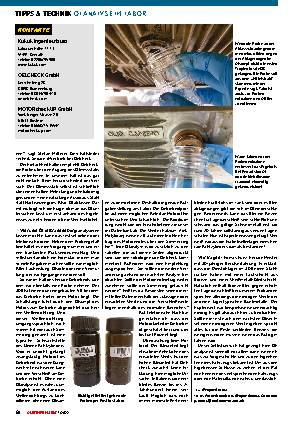 Ölanalyse im Labor