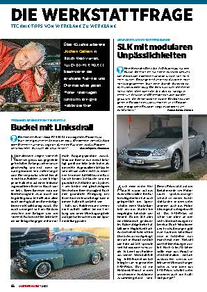 Die Werkstattfrage