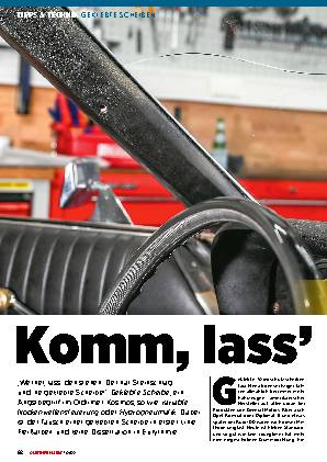 Geklebte Scheiben