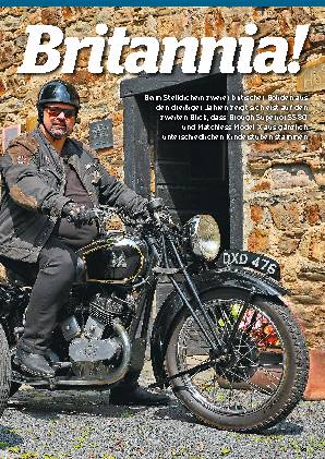 Brough SS 80 vs Matchless X