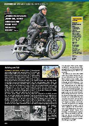 Brough SS 80 vs Matchless X