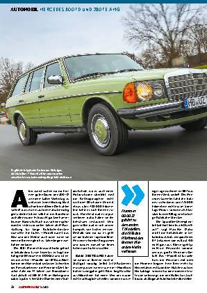 Mercedes 300 TD und 280 TE AMG