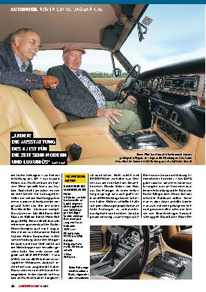 Rover SD1 vs. Jaguar XJ6