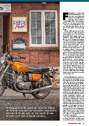 Honda CB 750 und Suzuki GT 750