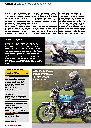 Honda CB 750 und Suzuki GT 750