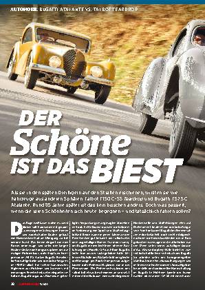 Bugatti Atalante vs. Talbot Teardrop
