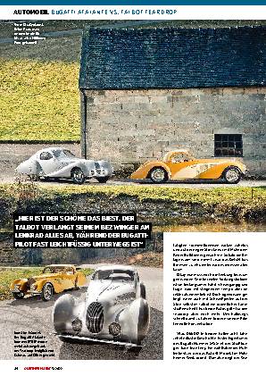 Bugatti Atalante vs. Talbot Teardrop