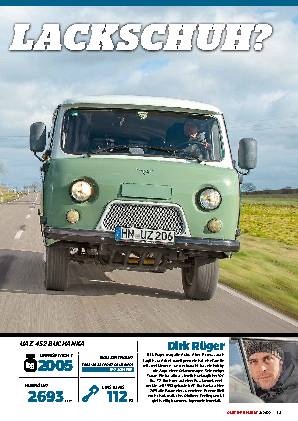VW Bus T3 Syncro vs. UAZ 452 Buchanka