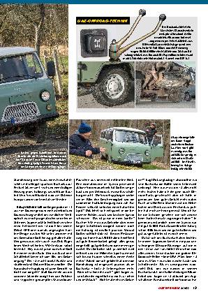 VW Bus T3 Syncro vs. UAZ 452 Buchanka