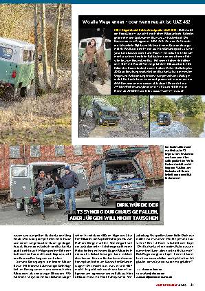 VW Bus T3 Syncro vs. UAZ 452 Buchanka
