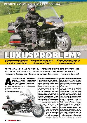 Kaufberatung Honda Goldwing GL 1500/6