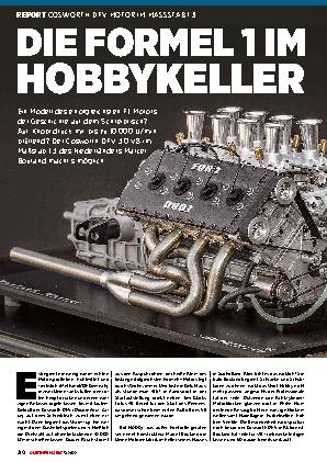 Cosworth DFV-Motor im Massstab 1:3