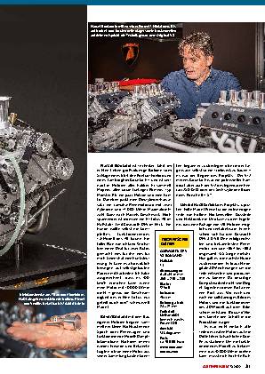 Cosworth DFV-Motor im Massstab 1:3