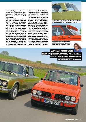 Alfa 2000 Berlina vs. Triumph Dolomite