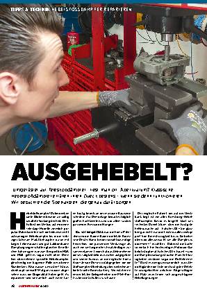 Hebelstossdämpfer Reparieren