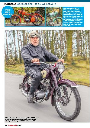 100 Jahre DKW - RT 125 und Derivate