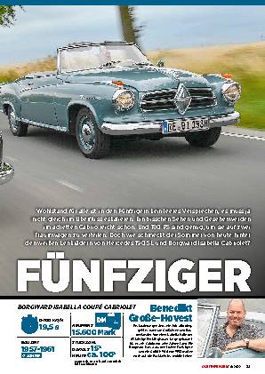 Mercedes 190 SL vs. Borgward Isabella Cabrio