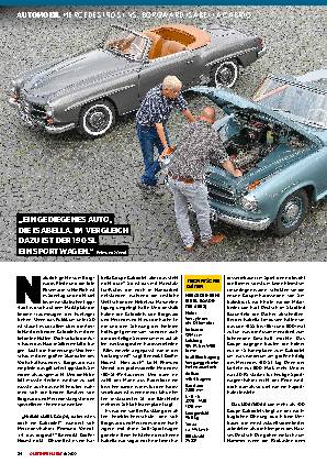 Mercedes 190 SL vs. Borgward Isabella Cabrio