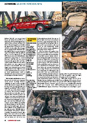 50 Jahre Mercedes W116