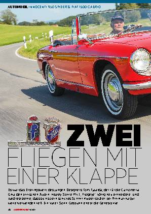 Innocenti 950 Spider & Fiat 1500 Cabrio