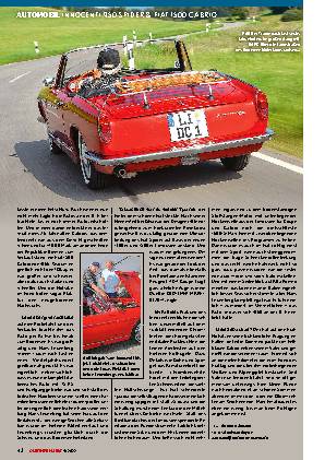 Innocenti 950 Spider & Fiat 1500 Cabrio