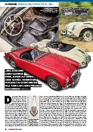 Porsche 356 Speedster vs. MGA