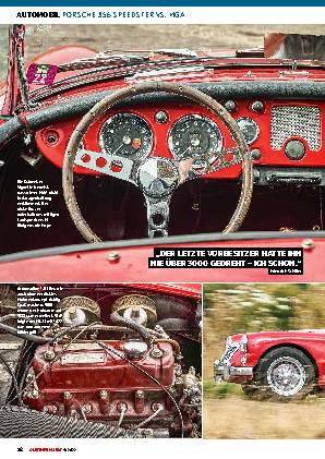 Porsche 356 Speedster vs. MGA