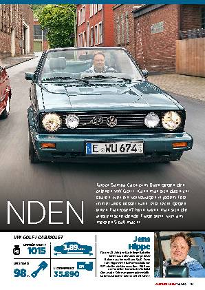 VW Golf vs. Talbot Samba
