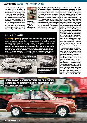 VW Golf vs. Talbot Samba