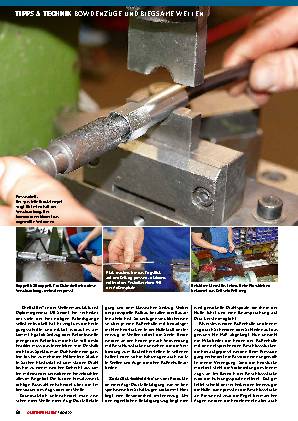 Bowdenzüg und biegsame Wellen