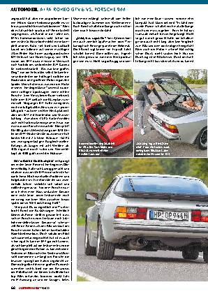Alfa Romeo GTV 6 vs. Porsche 944