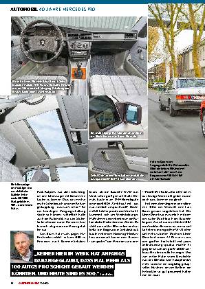 40 Jahre Mercedes 190