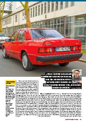 40 Jahre Mercedes 190