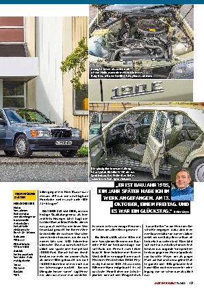 40 Jahre Mercedes 190
