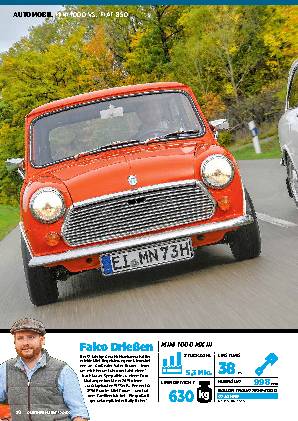 Mini 1000 vs. Fiat 850