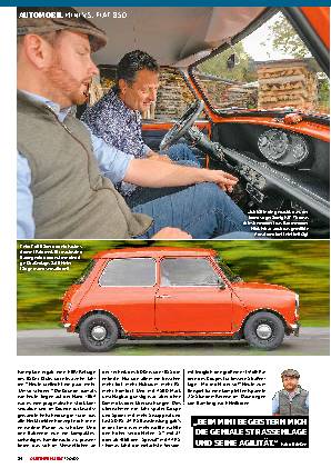 Mini 1000 vs. Fiat 850