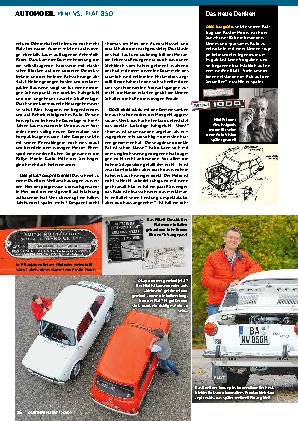 Mini 1000 vs. Fiat 850
