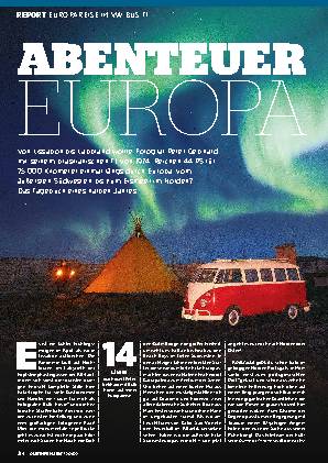 Europareise im VW Bus T1